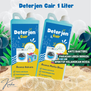 Deterjen Cair Konsentrat Liquid Detergent 1 Liter - Anti bakteri