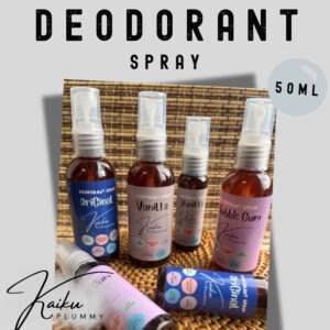 Deodorant Spray 60ML - BPOM, Natural, Non Paraben & Non Alkohol
